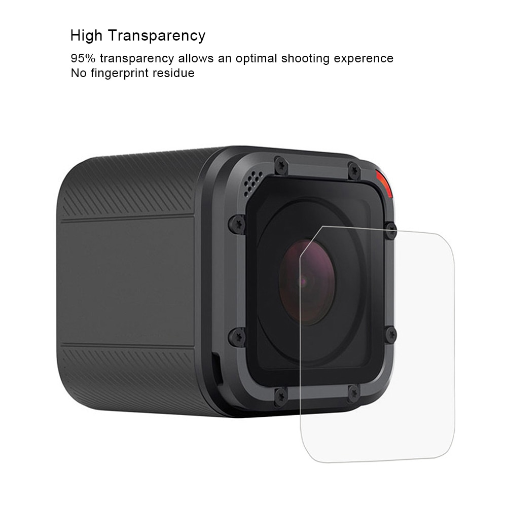 Set 3 Kính Cường Lực Bảo Vệ Camera Hành Trình Gopro Hero 4 Session Hero 5