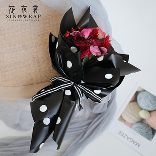 Giấy Gói Hoa 2 Mặt - Chấm Bi [20 tờ]
