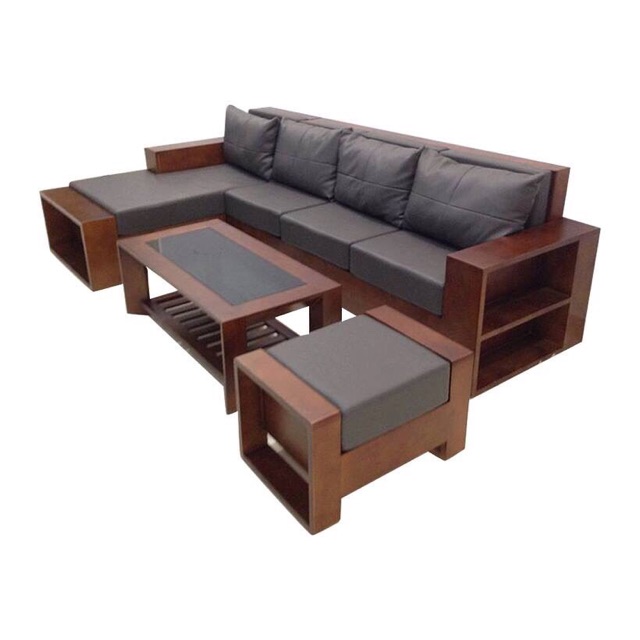 Sofa gỗ phòng khách, sofa gỗ cao cấp giá rẻ