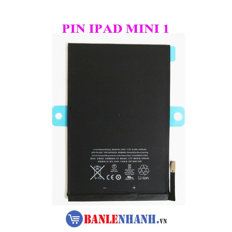 PIN IPAD MINI 1