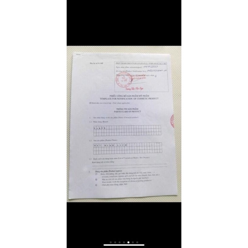 Mặt Nạ Ngũ Hoa, Hạt Ngũ Hoa - Hạt Đình Lịch Sạch Nguyên Chất Handmade