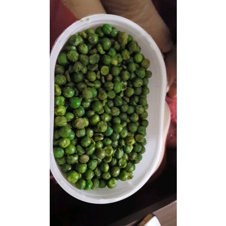 500 gram Đậu Hà Lan sấy giòn tẩm vị  tỏi ớt