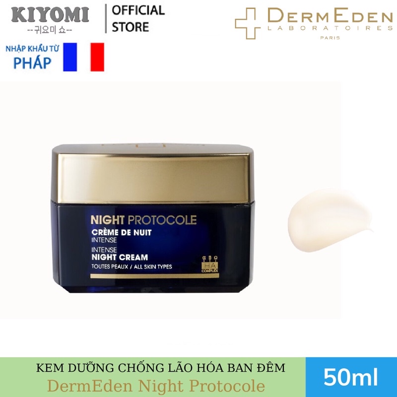 Kem chống lão hóa và sáng da ban đêm Dermeden Anti-Ageing Night Cream - All Skin 50ml