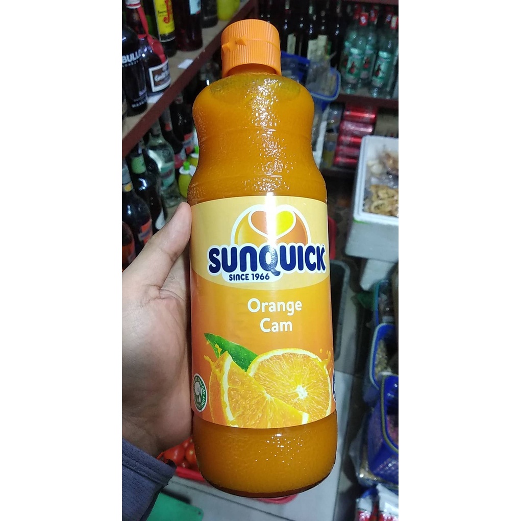 Nước Cam ép đậm đặc hiệu Sunquick chai 800ml