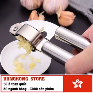 Cây ép tỏi inox siêu bền đẹp - Dụng cụ ép tỏi đa năng cọ rửa dễ dàng