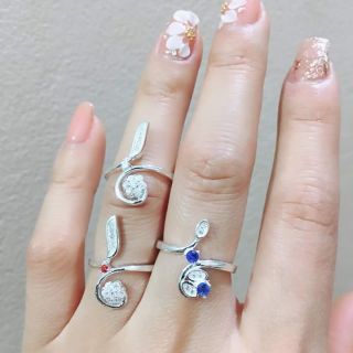 Nhẫn bạc hồ ly và nhiều mẫu