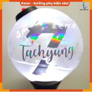 Sticker hologram dán bomb hình Bangtan mẫu mới ( H2C04 )