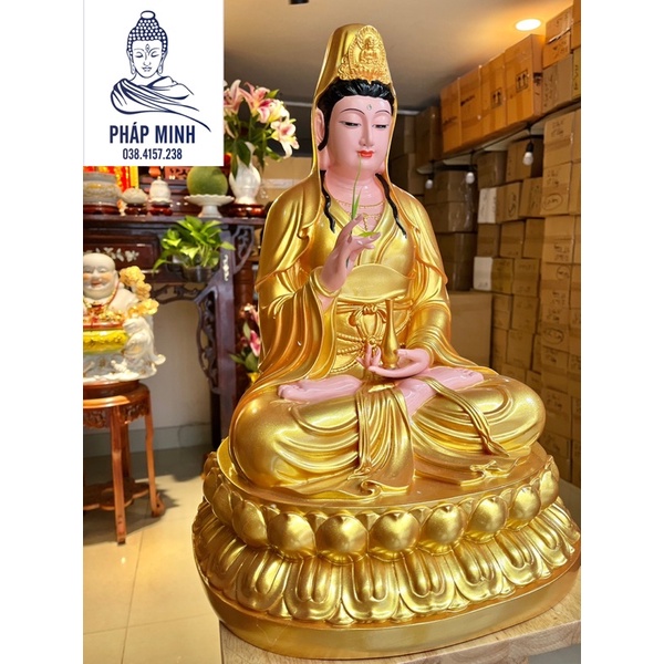 Tôn Tượng Quán Thế Âm Bồ Tát Cao 50cm