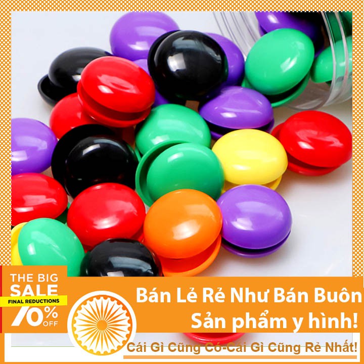 Nam châm đính bảng, hít tủ lạnh D20mm ( vỉ 12 viên )