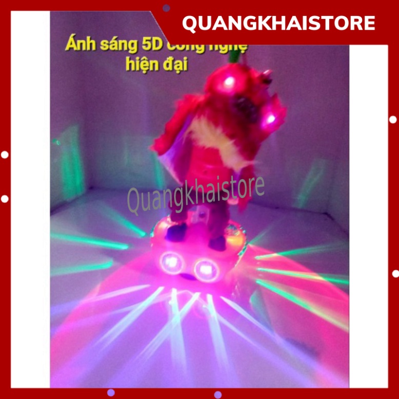 Đèn lồng trung thu,lồng đèn trung thu múa lân nhạc Việt đồ chơi trẻ em phát sáng Tặng pin 3A