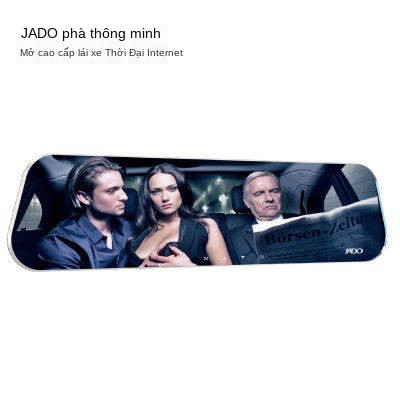 Jado / Jiedu Máy ghi âm lái xe, xe hơi, tải, bắn đôi, HD, tầm nhìn ban đêm, toàn cảnh, đảo chiều, hình ảnh, D600 | BigBuy360 - bigbuy360.vn