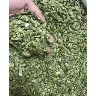 Nhân hạt bí xanh 500G loại sống - kiwikiwi