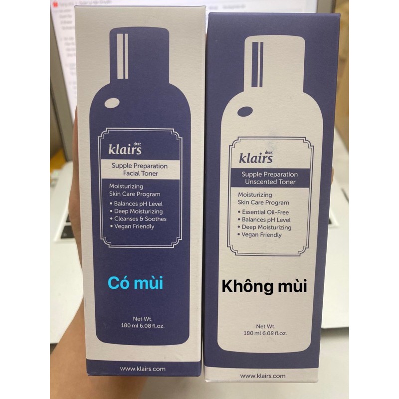 Toner chống viêm dưỡng ẩm Klairs Supple Preparation Facial 180ml