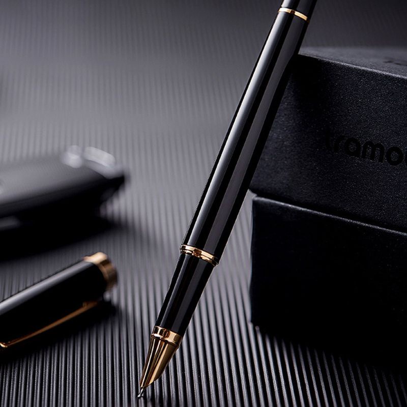 Goo Bút Mực Kim Loại Cổ Điển Kèm Hộp Đựng