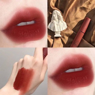 Son kem lì 3ce velvet lip tint mã taupe màu đỏ gạch nâu
