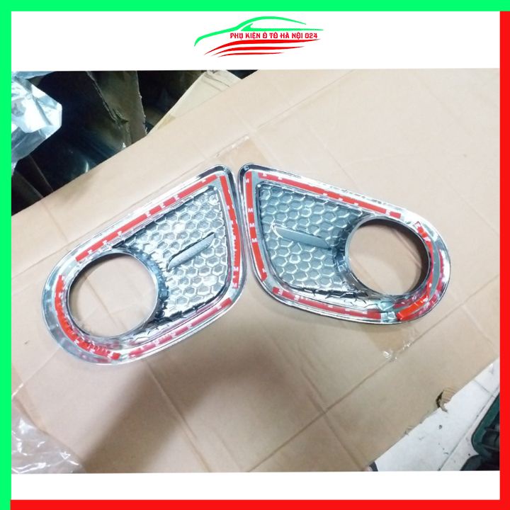 Ốp viền đèn gầm trước Fortuner 2008-2011 mạ Crom chống trầy trang trí làm đẹp xe