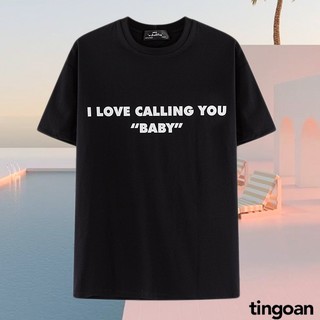 Áo phông đen tingoan CALLING BABY TSHIRT/BL