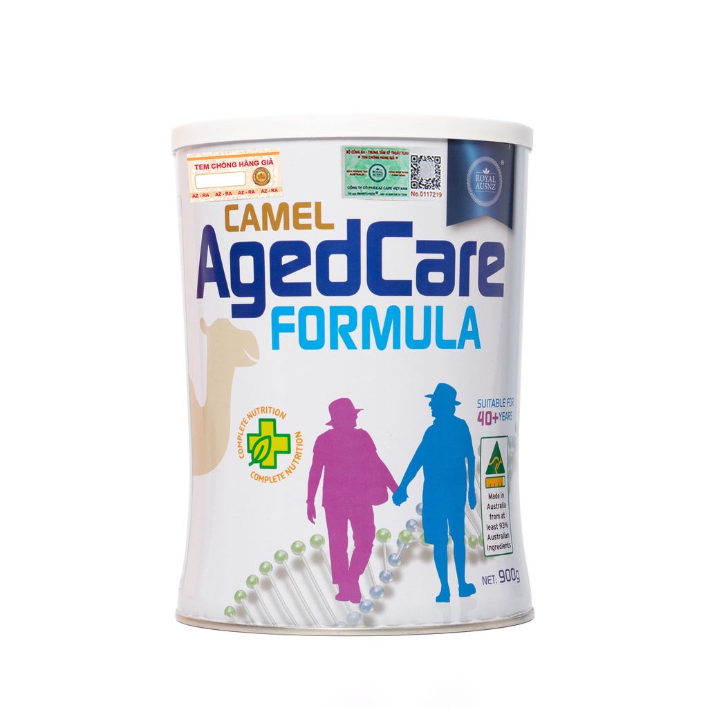 Sữa Bột Cho Người Già Úc ROYAL AUSNZ Camel Aged Care Formula Bổ Sung Dinh Dưỡng Cho Người Trên 40 Tuổi 900g