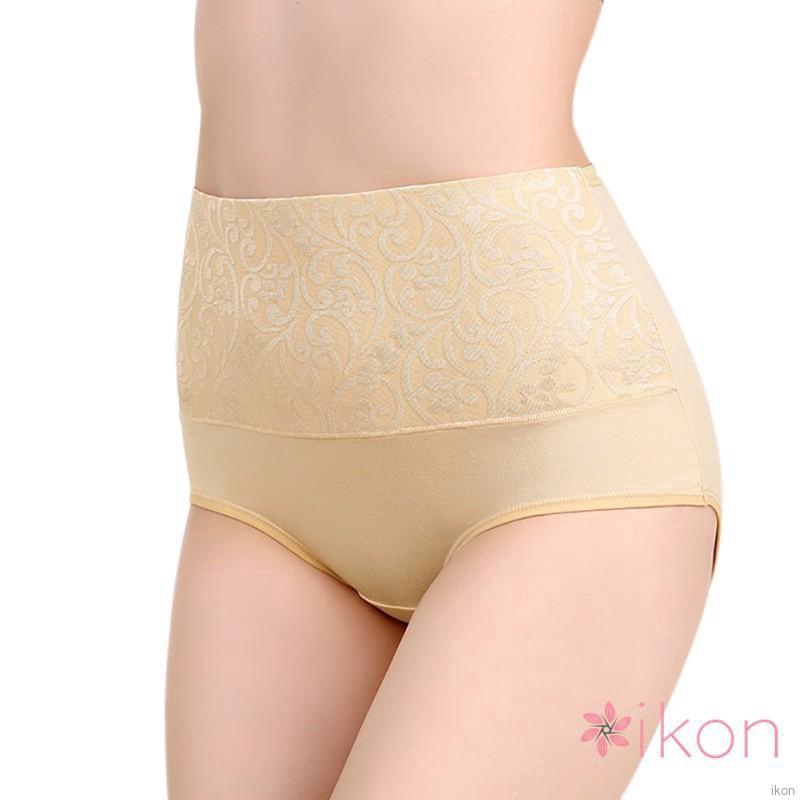 Quần lót cotton lưng cao cho nữ