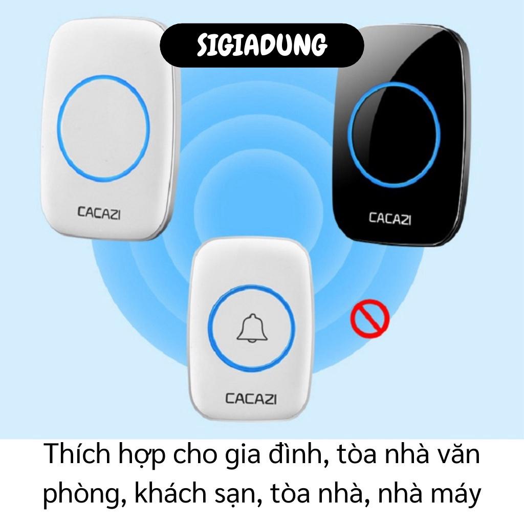 [SGD] Chuông Cửa - Bộ 2 Chuông Cửa Không Dây A10-2 Cacazi Chống Nước, Khoảng Cách 300m 9473