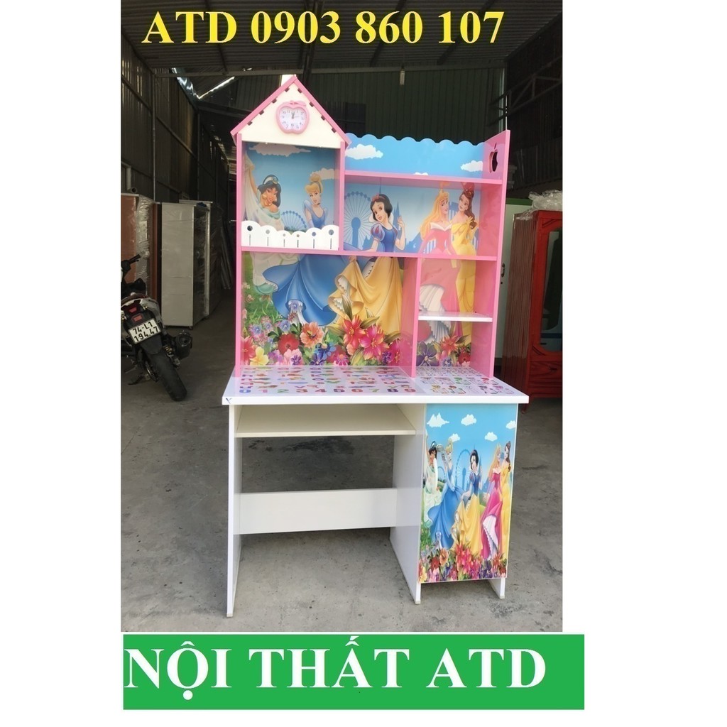 Bàn học sinh nhựa in 3D siêu đẹp cho bé- bàn học sinh nhựa giá rẻ cho bé HCM- Bình dương