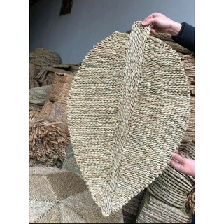 thảm cói lá 80 x 50