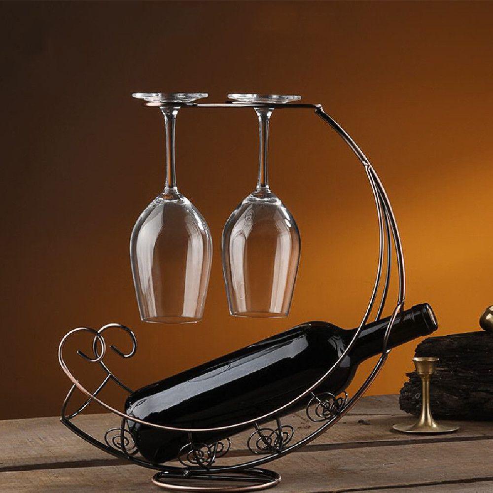 Giá Đỡ Chai Rượu Vang Gắn Tủ Tiện Lợi