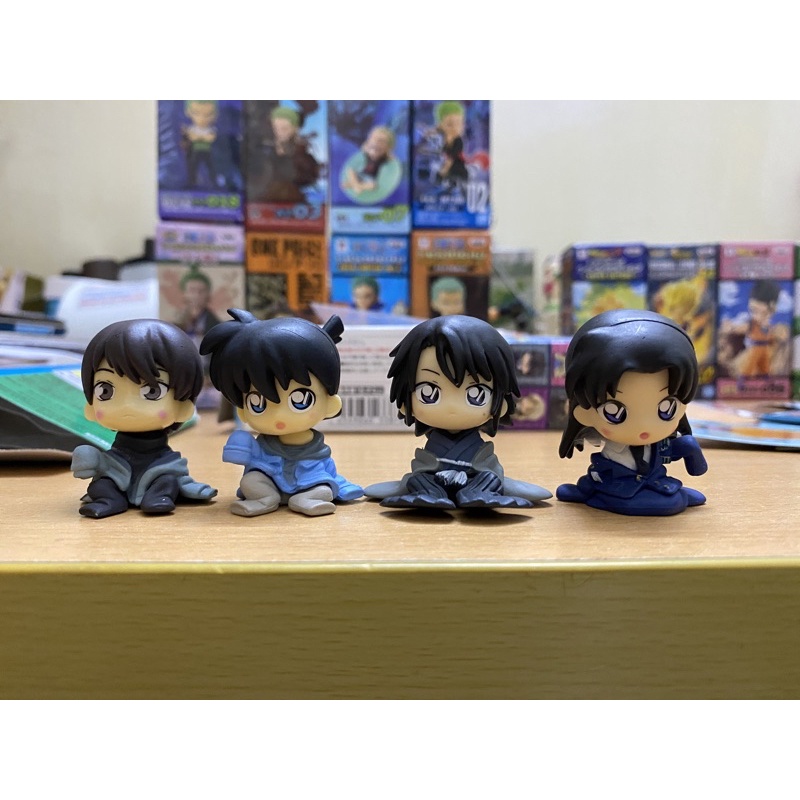 Mô hình thám từ lừng danh Conan - Mô hình Shinichi, Yumi - Shukichi, Scotch