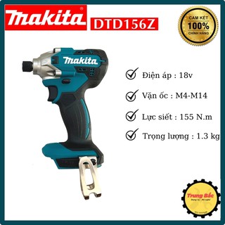 Máy bắn vít makita dtd156z-18v chính hãng