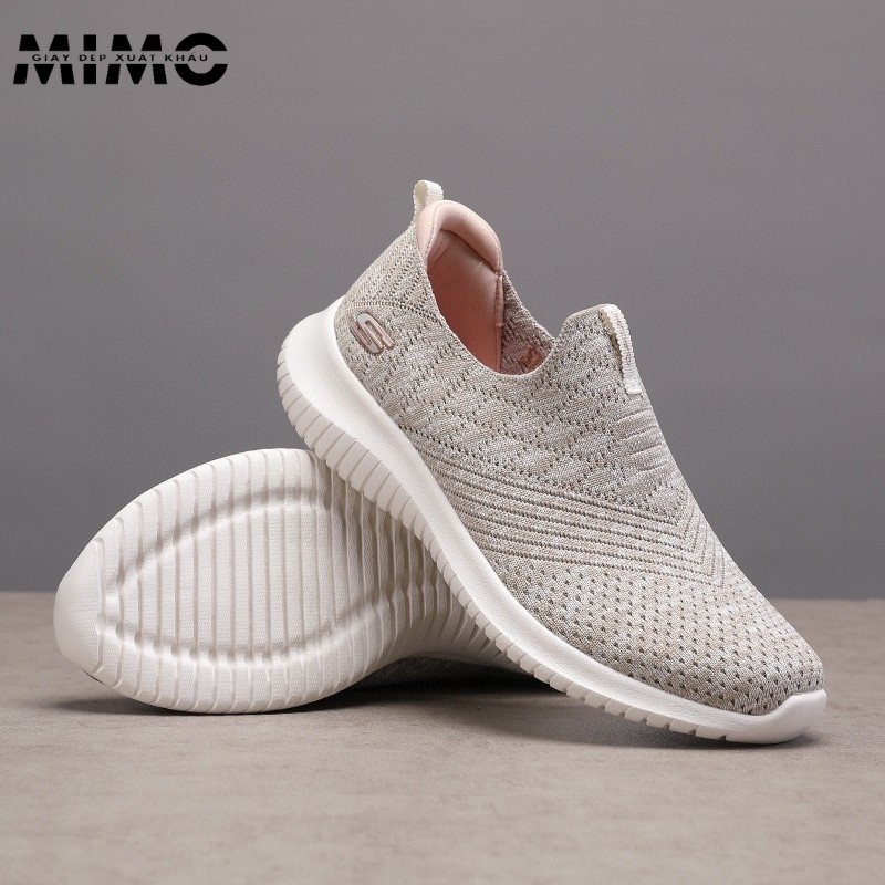Giày thể thao Skechers 4 vạch mũi tên, kiểu dáng thời trang, êm mềm nhẹ cho nữ