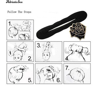 Bộ 2 dụng cụ búi tóc tạo kiểu cao cấp dễ dùng
