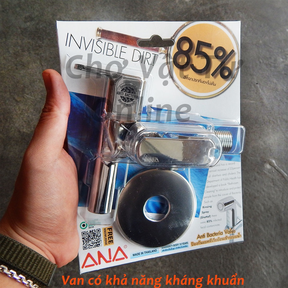 Củ sen lạnh hàng chính hãng cao cấp ANA - Thái Lan có van 1 chiều kháng khuẩn/ Bảo hành 05 năm