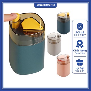 Lọ tăm - lọ đựng tăm nút bấm tự động.