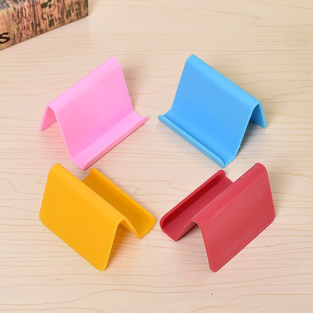 Giá đỡ điện thoại bằng nhựa màu sắc ngọt ngào