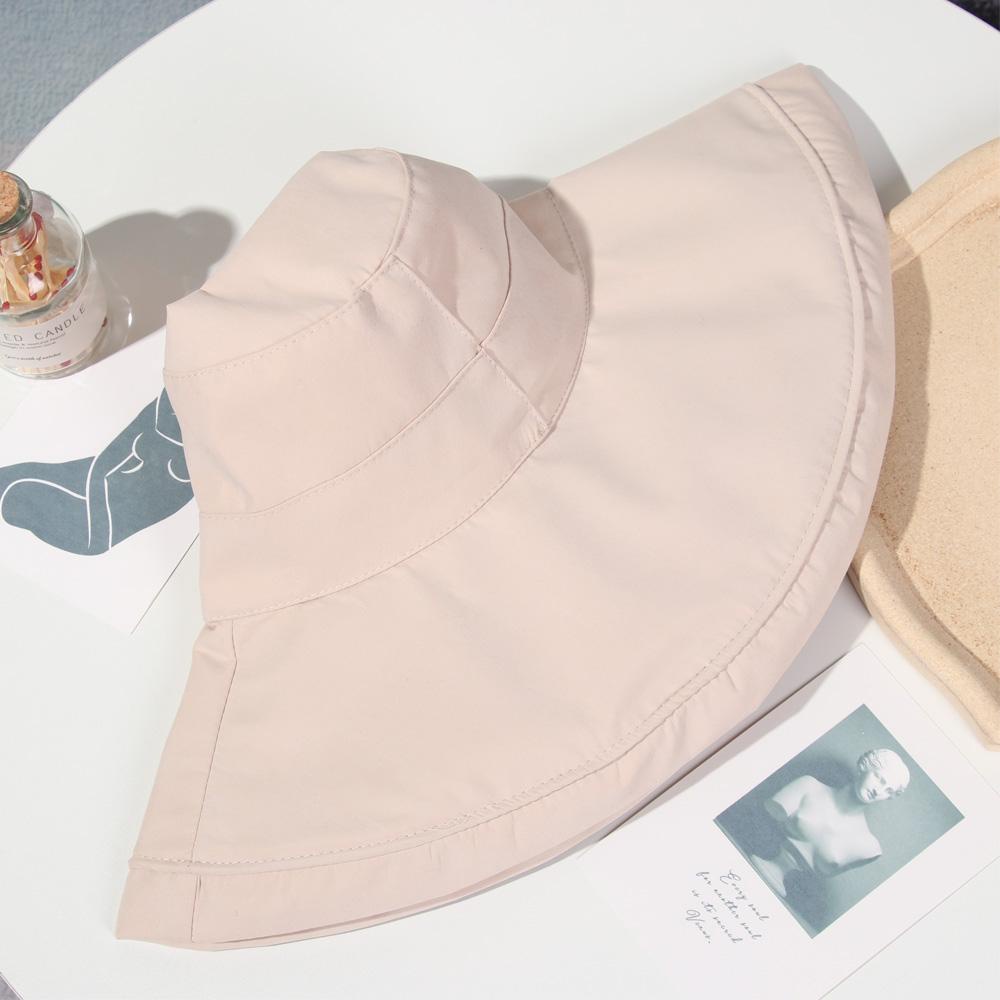 Nón Tai Bèo Vành Rộng Kèm Dây Chống Gió Có Thể Gấp Gọn Tiện Dụng