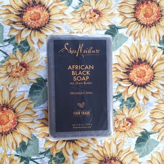 Xà phòng đen Shea Moisture African Black Soap Troubled Skin - Chuẩn usa