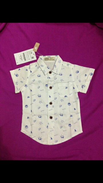 [ XẢ HÀNG ] Áo sơ mi bé trai, chất vải kate cotton đẹp, mát