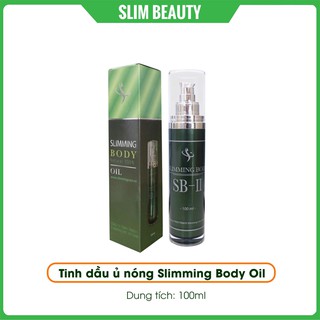 Tinh dầu ủ nóng tan mỡ bụng slimming body sb-ii, bộ đai ủ nóng cải tiếntan mỡ bụng, tay, chân, đùi