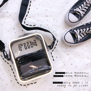 🤍 [CÓ SẴN] Túi trong suốt Innocent Minibag có mẫu phản quang bao xinh chất liệu polyester - Fiinism 🤍