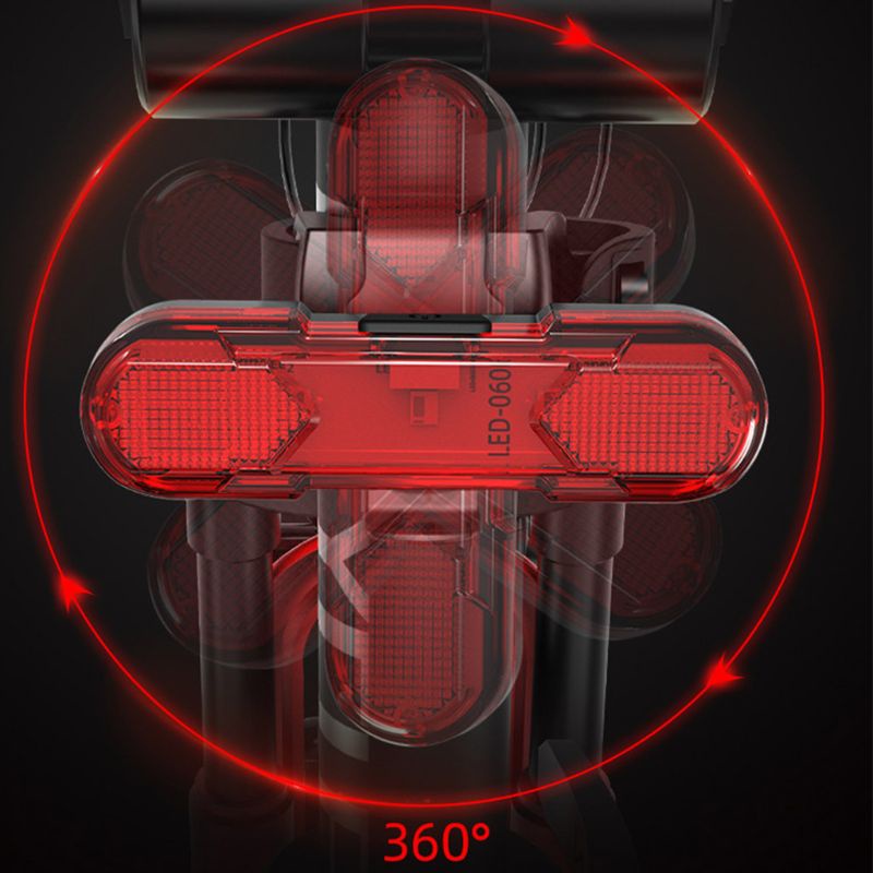 Đèn Pha Siêu Sáng Sạc USB Chuyên Dụng Cho Xe Đạp