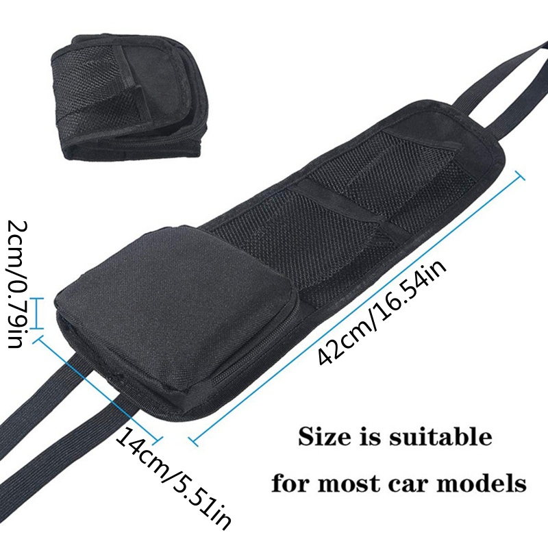 Túi Lưới Đựng Đồ Gắn Hông Ghế Ngồi Xe Hơi / Xe Buýt Tiện Dụng