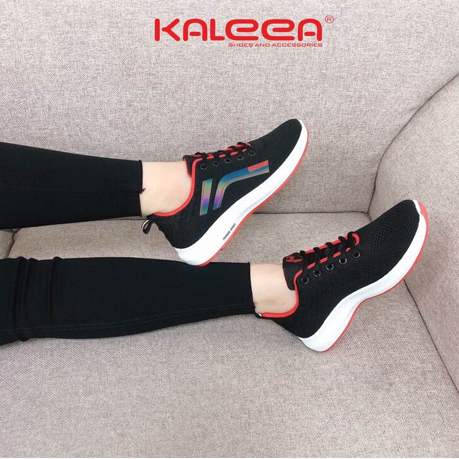 Giày Thể Thao Nữ KALEEA T12 Sneaker Đế Mềm Cao 3p
