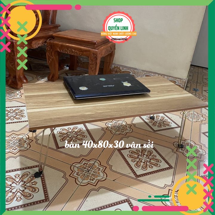 Bàn gấp ☀️FREESHIP ☀️ bàn học sinh viên cỡ lớn kích thước 50x70cm bền đẹp | WebRaoVat - webraovat.net.vn