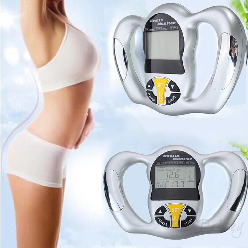 Digital LCD Body measuring Fat instrument Fat Analyzer BMI Meter Tester ...