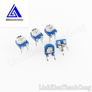 5 chiếc Biến trở Tam Giác RM065 (Biến Trở Cúc Áo) 102-105 (1K - 1M) chân đứng
