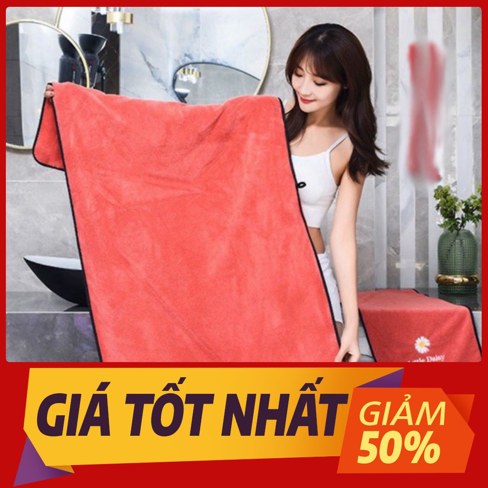 [Sale toàn shop] SET 2 KHĂN TẮM + KHĂN MẶT XUẤT HÀN HOA CÚC