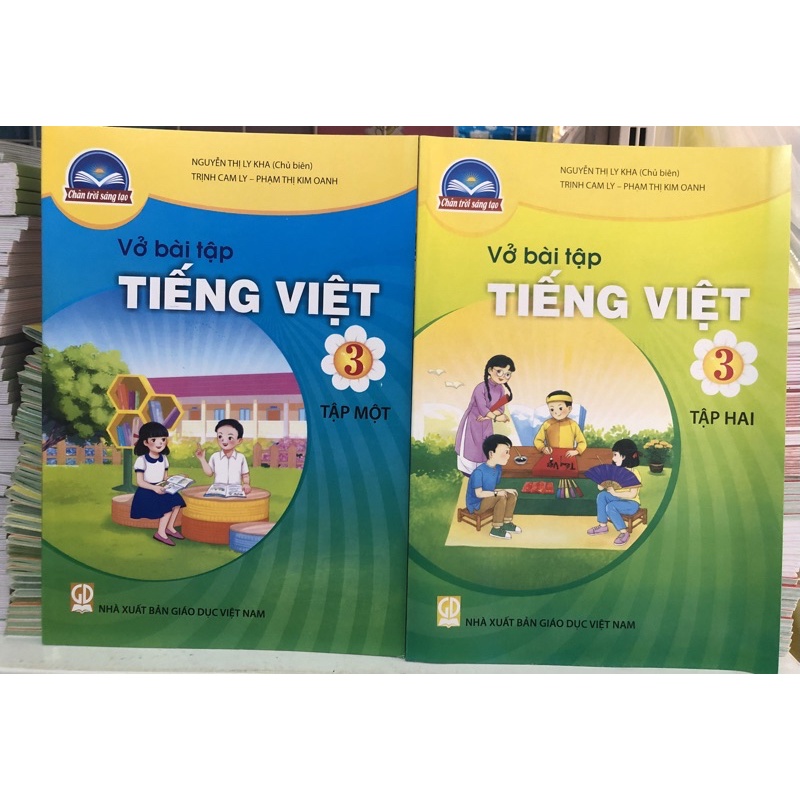 Vở bài tập tiếng Việt lớp 3 tập 1 + tập 2 + Bút Chì 2b (thuộc bộ chân trời sáng tạo)