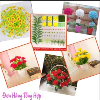 Đơn Hàng Tổng Hợp các bộ nguyên liệu làm hoa