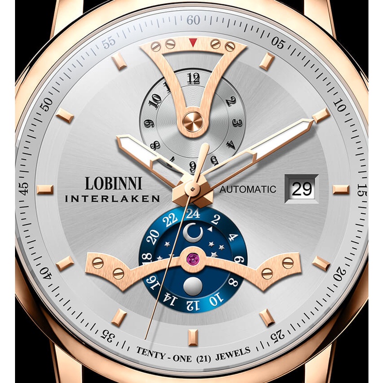 Đồng hồ nam chính hãng LOBINNI L18018-1