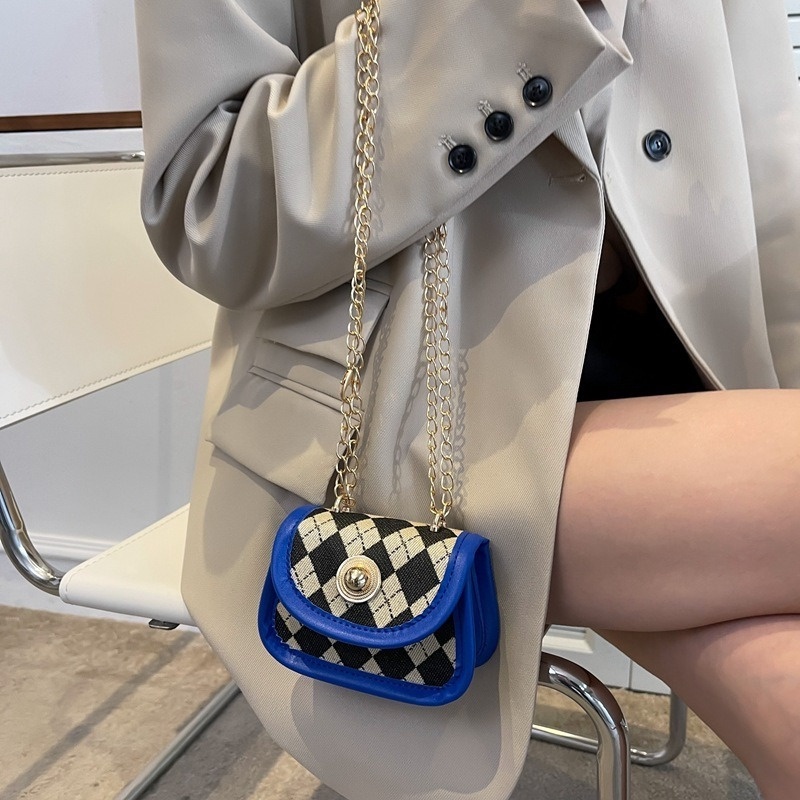 Túi Vuông Đeo Chéo Đính Đá Nhiều Màu NB00326